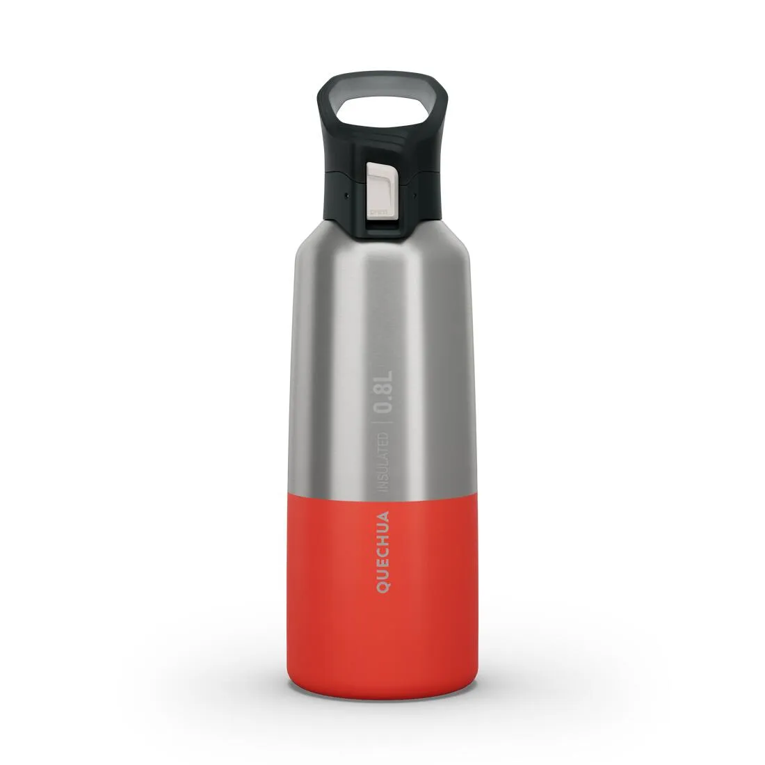 0.8 L insulated stainless steel flask 900 with quick-release cap for hiking