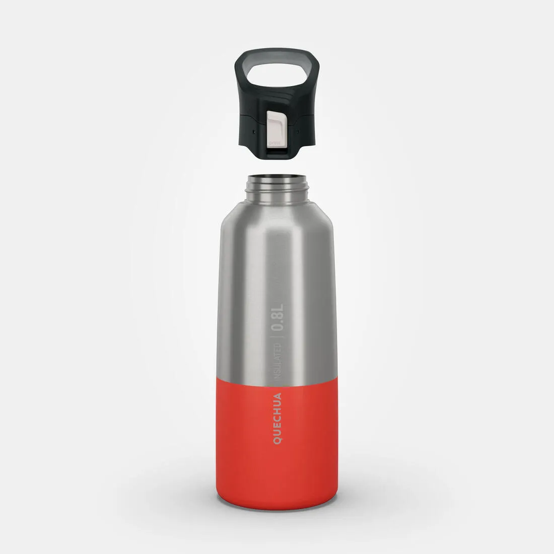 0.8 L insulated stainless steel flask 900 with quick-release cap for hiking