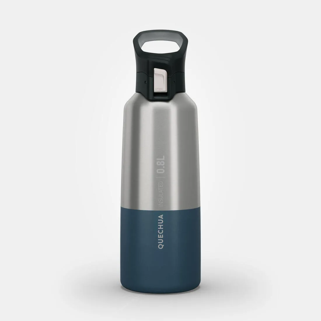 0.8 L insulated stainless steel flask 900 with quick-release cap for hiking