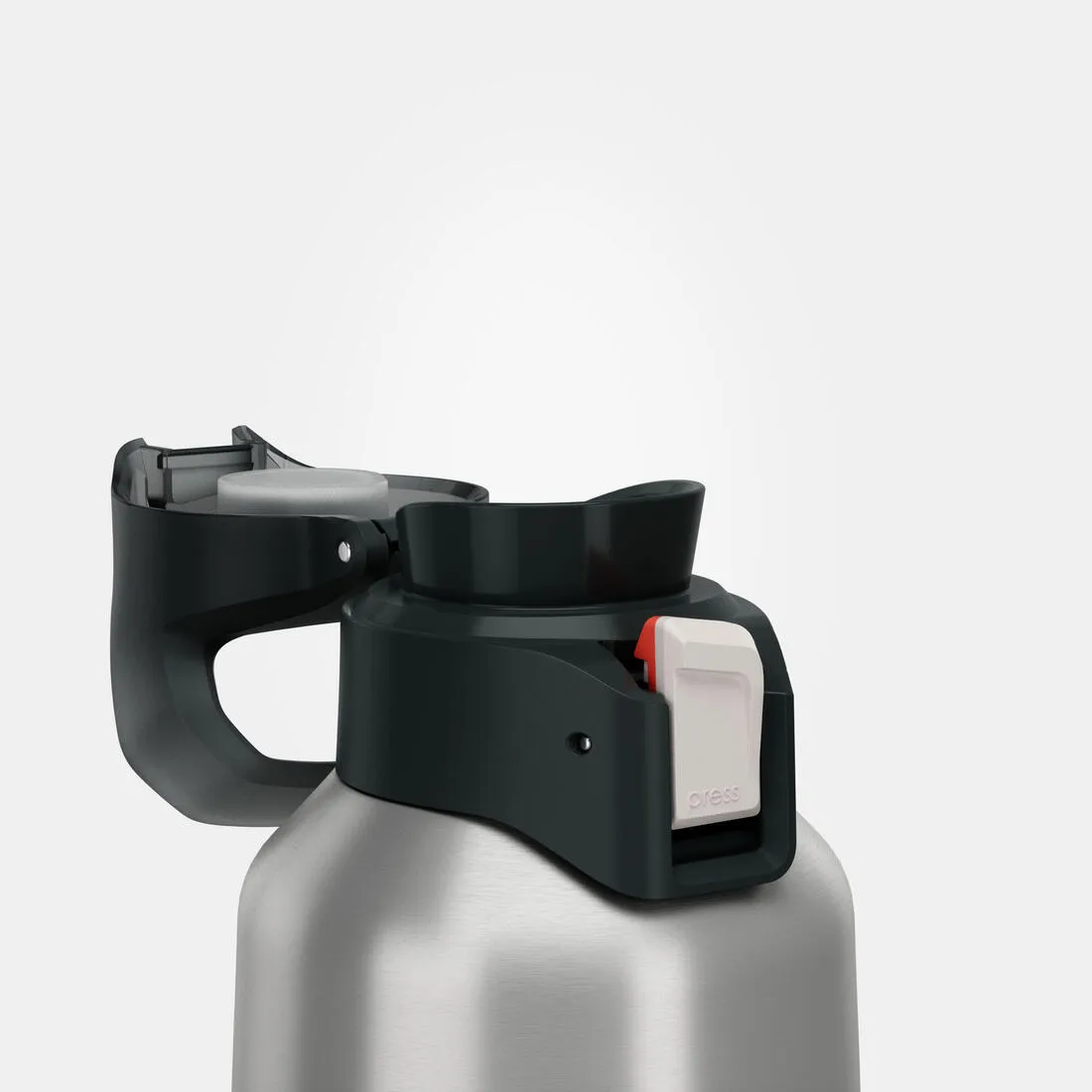 0.8 L insulated stainless steel flask 900 with quick-release cap for hiking