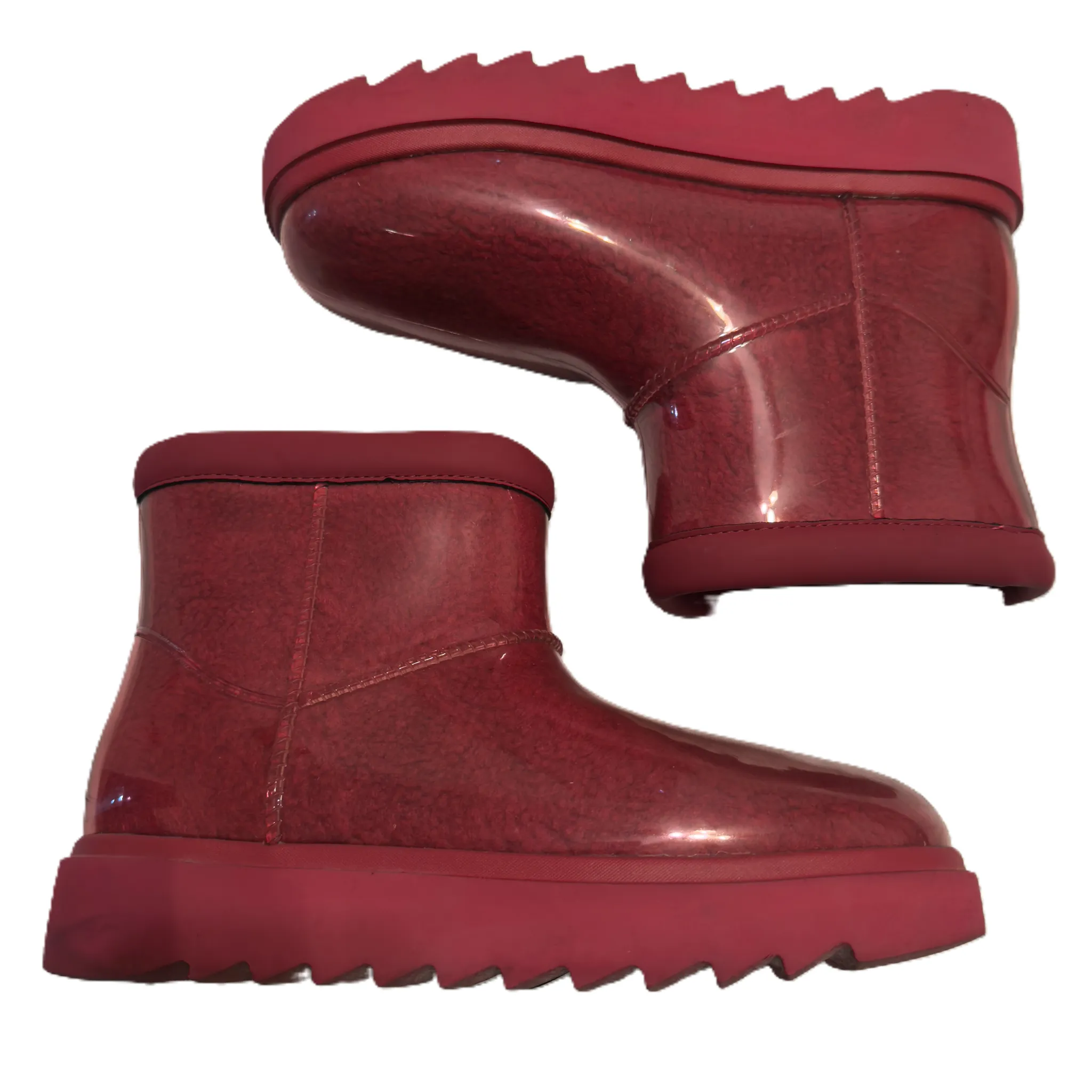 Boots Snow By Koolaburra By Ugg In Red, Size: 8