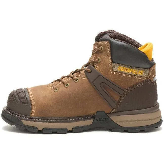 CAT Men's Excavator Superlite WP Soft Toe Work Boot - Beige - P51052