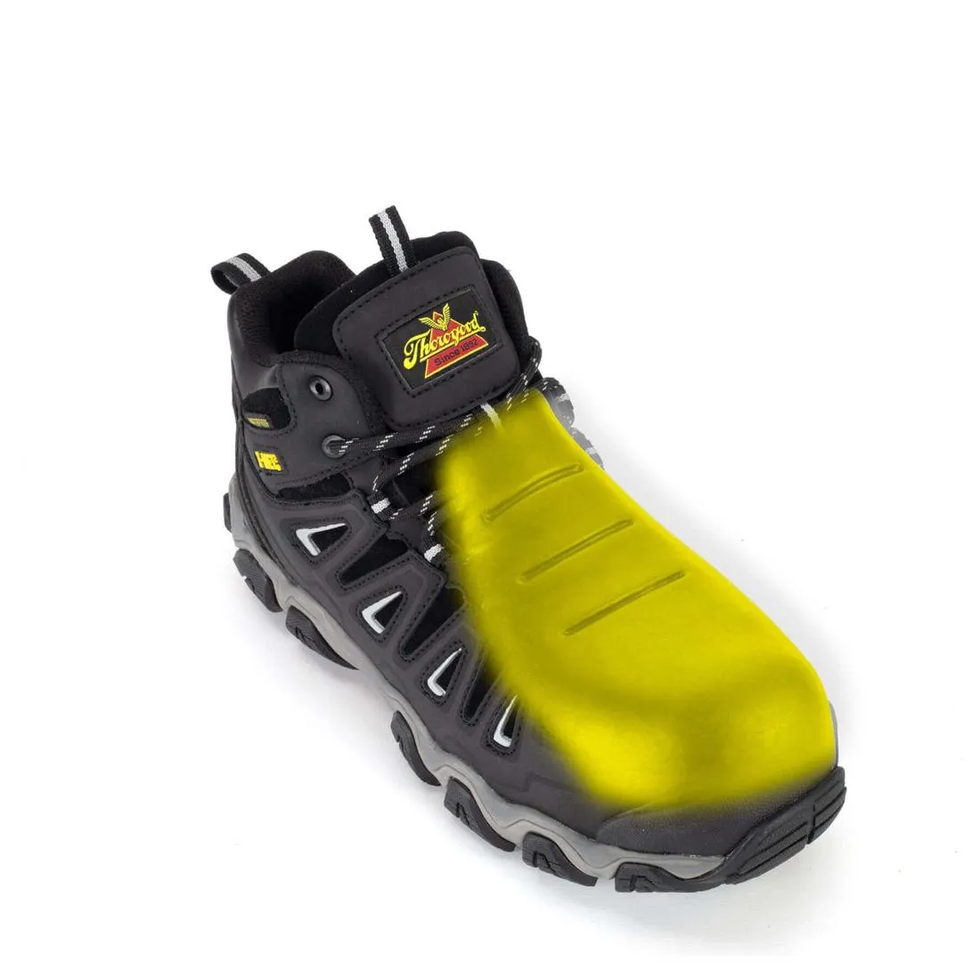 Crosstrex I-MET² Waterproof Composite Toe Hiker Boot Black