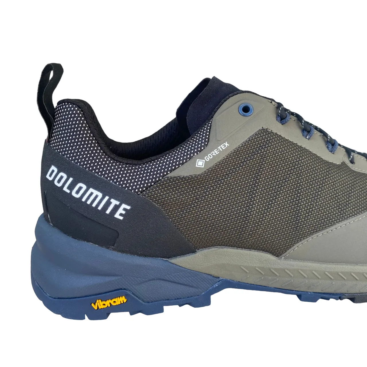 Dolomite scarpa bassa per la montagna impermeabile Crodarossa Tech GTX 296271 BGBL verde imbrunito-blu