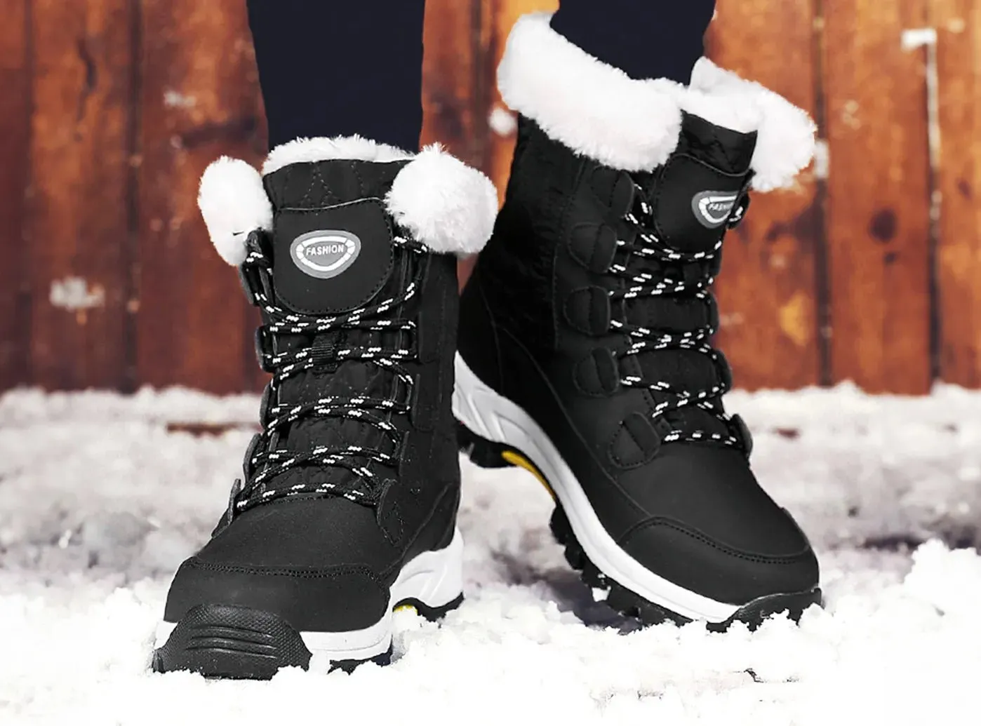 FitVille Women's Snow Mid-Calf Boots