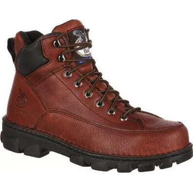 Georgia Men's Eagle Light 6" ST Wide Load Hiker Work Boot -Soggy- G6395