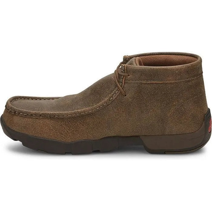 Justin Men's Cappie Steel Toe Work Boot -Tan Bomber- 237