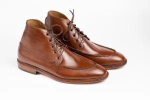 Lace Up boots, Hand Welted, Hand Lasted made using Hand-Finished Full-Grain Pull up Leather