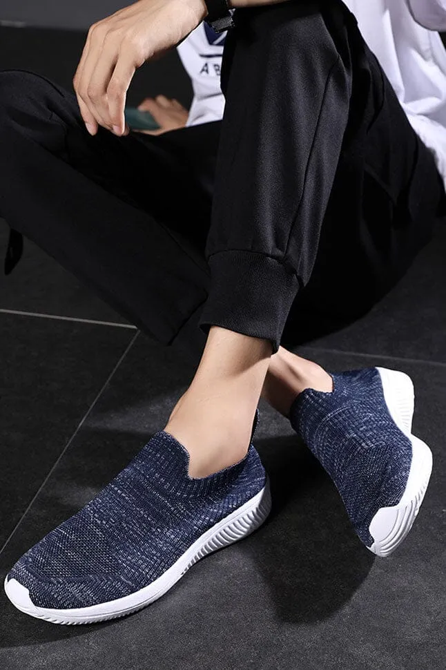 Men's Cologne Slip-On Sneakers