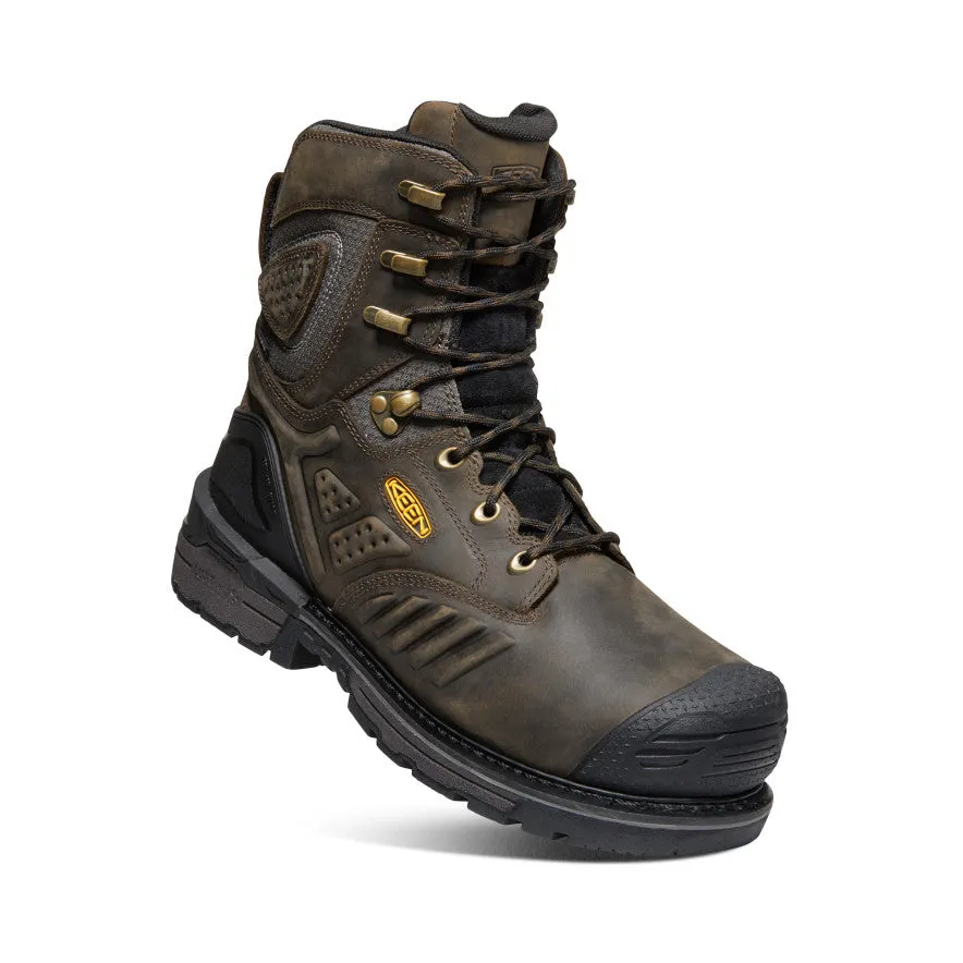 Men's Philadelphia 8" Waterproof Boot (Carbon-Fiber Toe)  |  Cascade Brown/Black