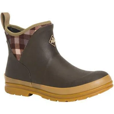 Muck Women's Originals Ankle WP Duty Boot - Brown - OAW-9PLD