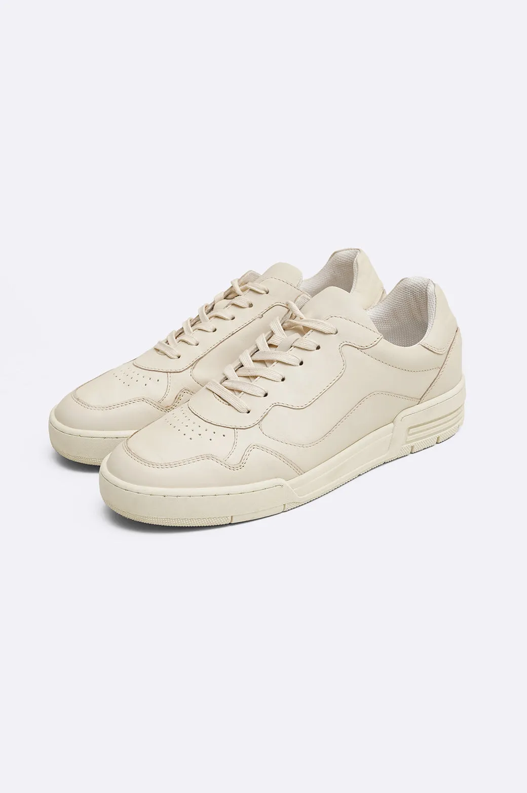 RETRO LEATHER SNEAKERS