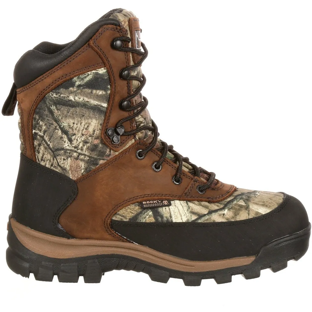 Rocky Men's Core 8" WP 800G Thinsulate Hunt Boot - Mossy Oak - FQ0004755