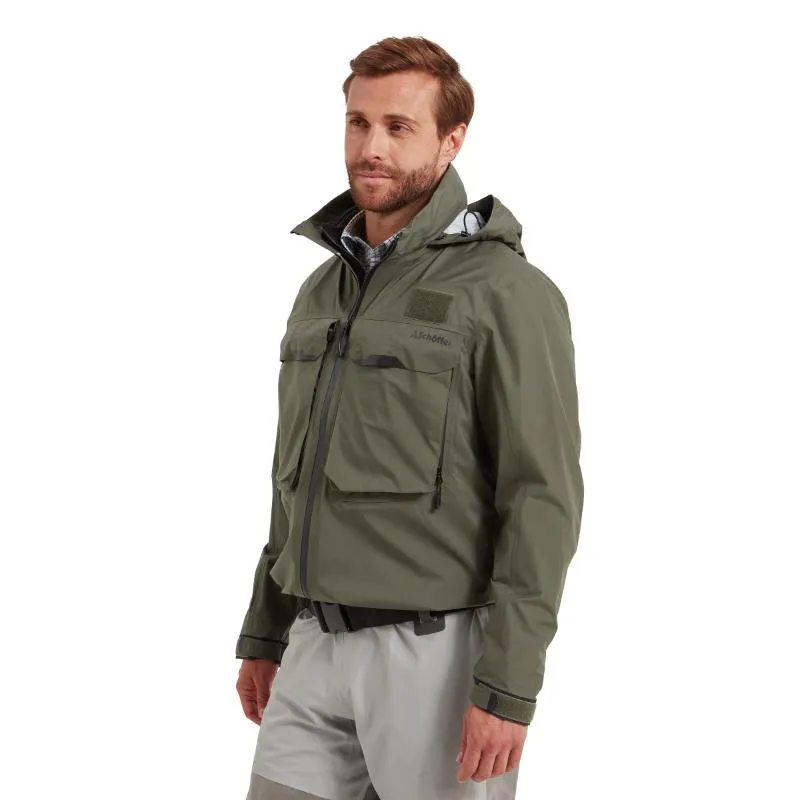 Schoffel Ptarmigan Cirrus Mens Waterproof Coat - River Green