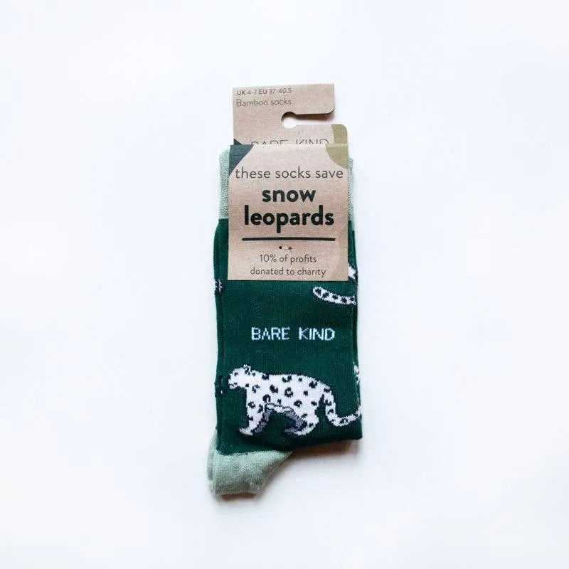 Snow Leopard Socks