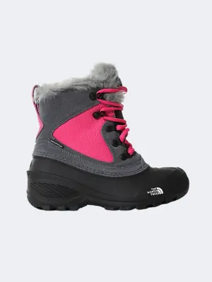 The North Face Shellista Extreme Snow Girls Skiing Boots Grey/Pink