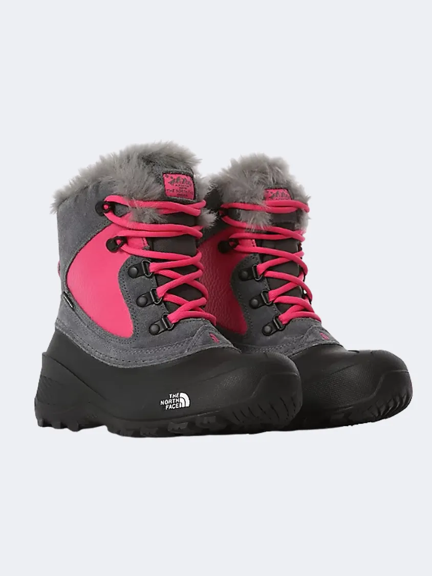 The North Face Shellista Extreme Snow Girls Skiing Boots Grey/Pink