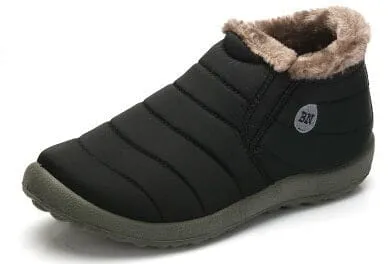 Warm Fur Men Winter Snow Boots