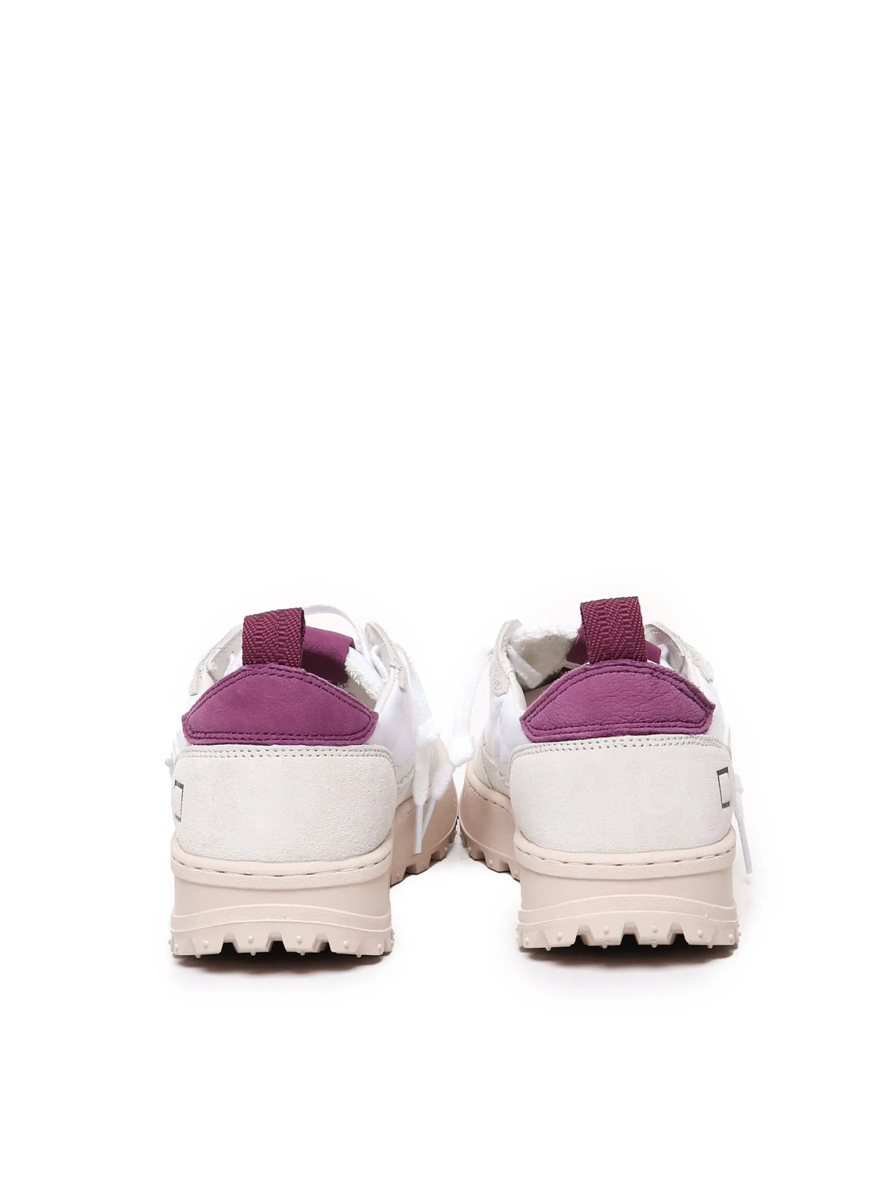 White Purple Women's Sneakers