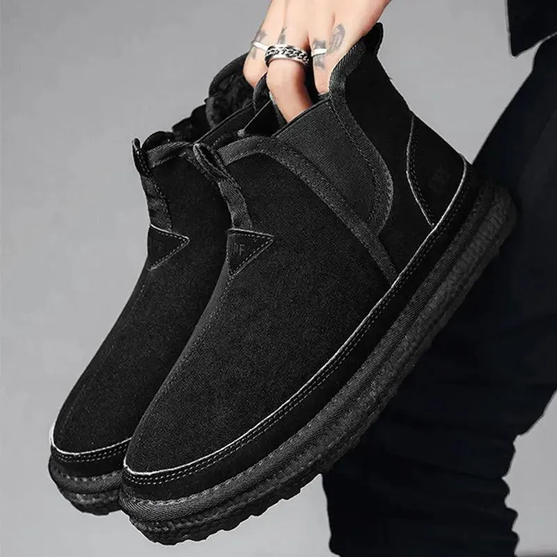 Winter Fleece Snow Boots For Men winter boots