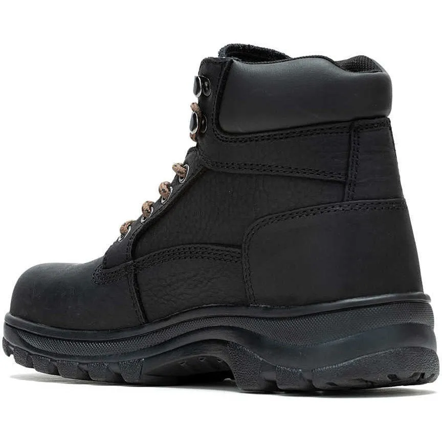 Wolverine Women's Carlsbad 6" Steel Toe WP Work Boot- Black- W241013