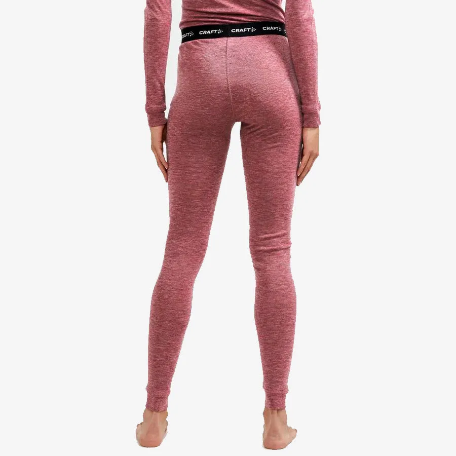 Women's Core Wool Merino Set (Rose Melange)